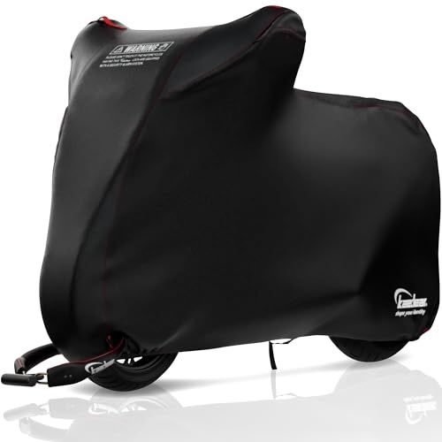 Kaedear(カエディア) バイクカバー オフロードバイク バイク カバー 盗難防止 ロック穴 風飛び防止ベルト 撥水 ウェザーシールド KDR-C2-5L (245×145×100)ts ea6acd75