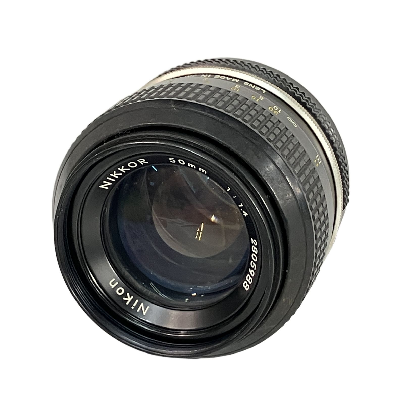 Nikon ニコン AF Nikkor 50mm f/1.4D カメラレンズ 撮影 趣味 ジャンク N11120664