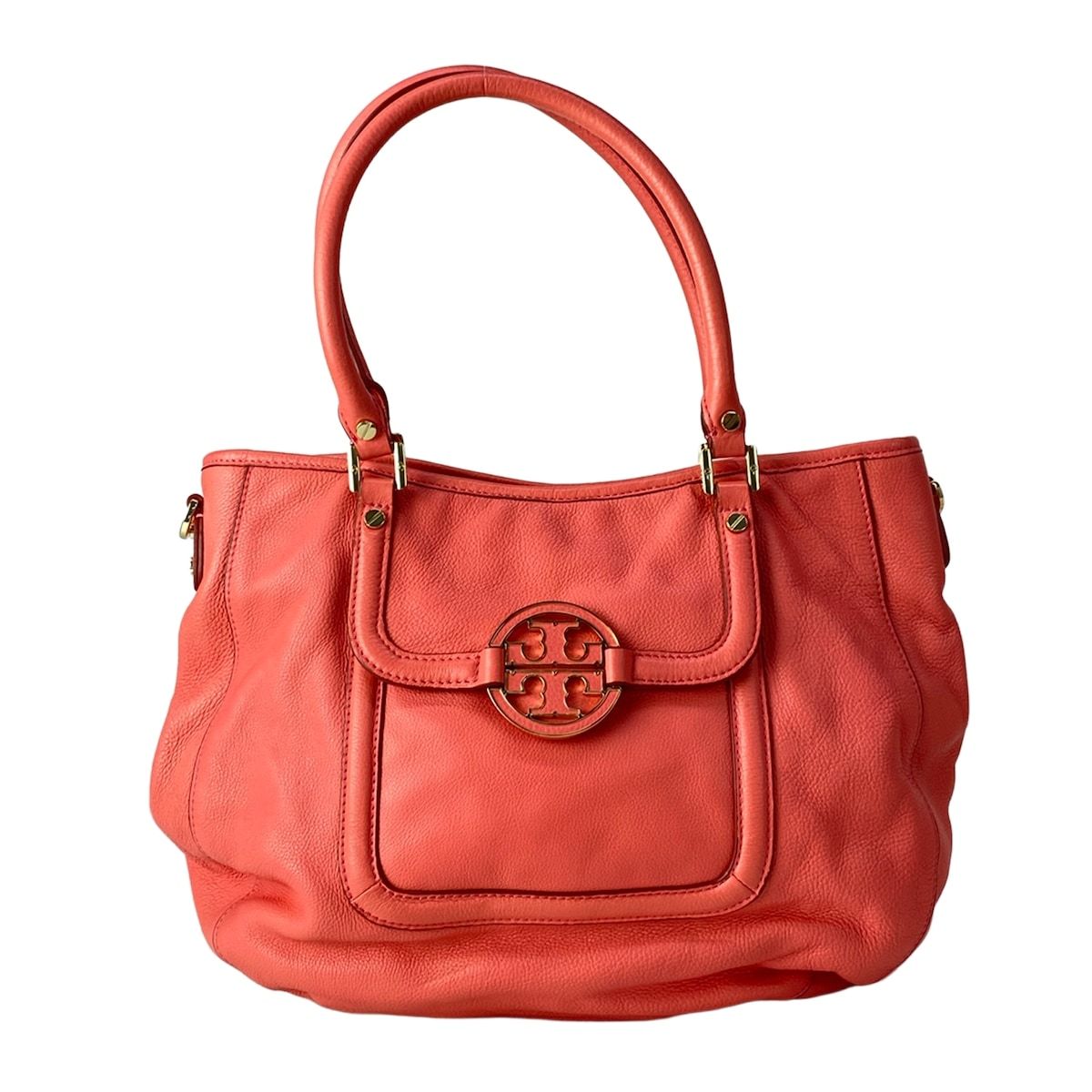 TORY BURCH(トリーバーチ) トートバッグ美品 - ピンク レザー