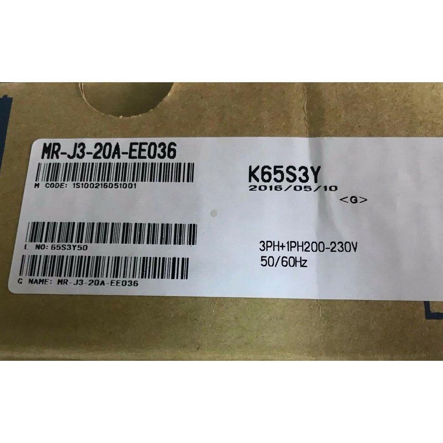【新品★送料無料】MITSUBISHI 三菱電機 MR-J3-20A-EE036 ACサーボアンプ シーケンサ PLC【６ヶ月保証】