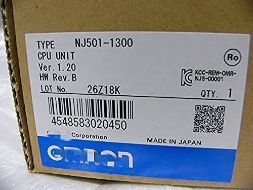 新品【 ★送料無料 】OMRON PLC NJ501-1300 高速高精度高信頼性 CPU装置【６ヶ月保証】