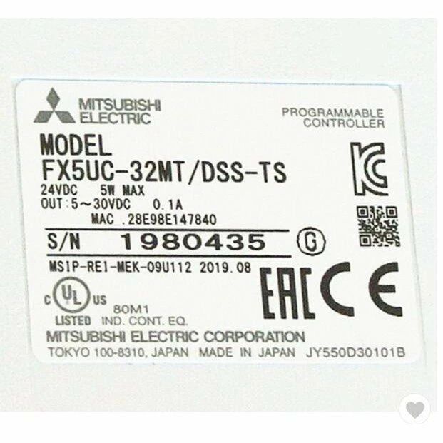 【新品 ★送料無料 】MITSUBISHI 三菱電機 FX5UC-32MT/DSS-TS【６ヶ月保証】