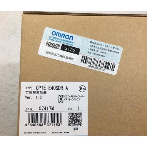 【新品★送料無料】OMRON オムロン CP1E-E40SDR-A 【６ヶ月保証】