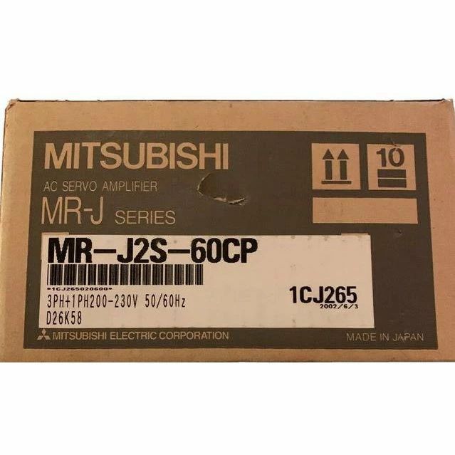 新品【 ★送料無料 】MITSUBISHI 三菱電機 MR-J2S-60CP サーボアンプ【6ヶ月保証】