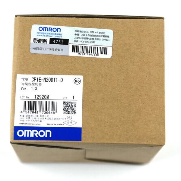 【新品★送料無料】OMRON オムロン CP1E-N20DT1-D 用プログラマブル コントローラ【６ヶ月保証】