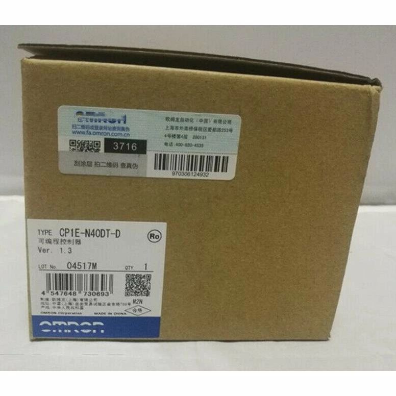 【新品 ★送料無料 】オムロン OMRON CP1E-N40DT-D プログラマブルコントローラ 【６ヶ月保証】