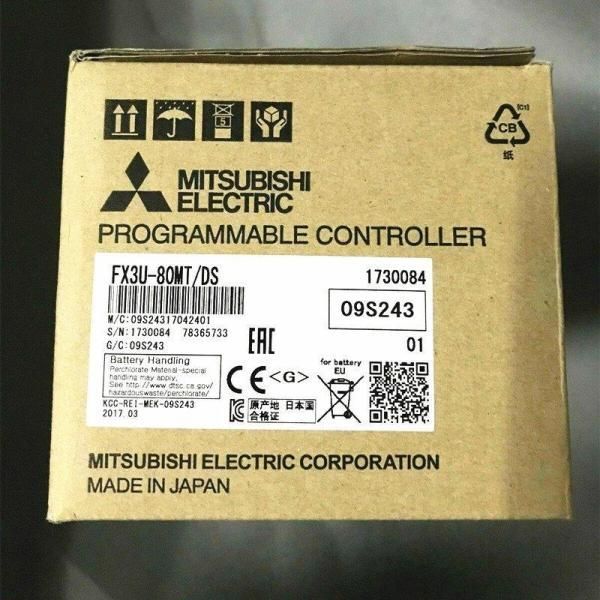 新品【 ★送料無料 】MITSUBISHI 三菱電機 FX3U-80MT/DS【６ヶ月保証】