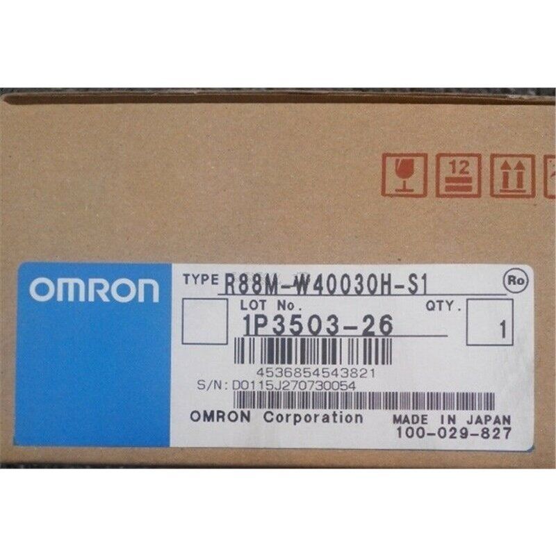 新品【 ★送料無料 】OMRON オムロン R88M-W40030H-S1 用サーボモーター【６ヶ月保証】