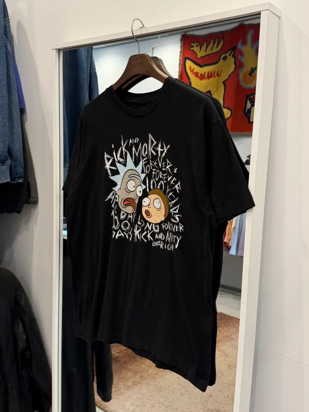 Rick and Morty 릭アンドモティ カートゥーン 半袖 Tシャツ