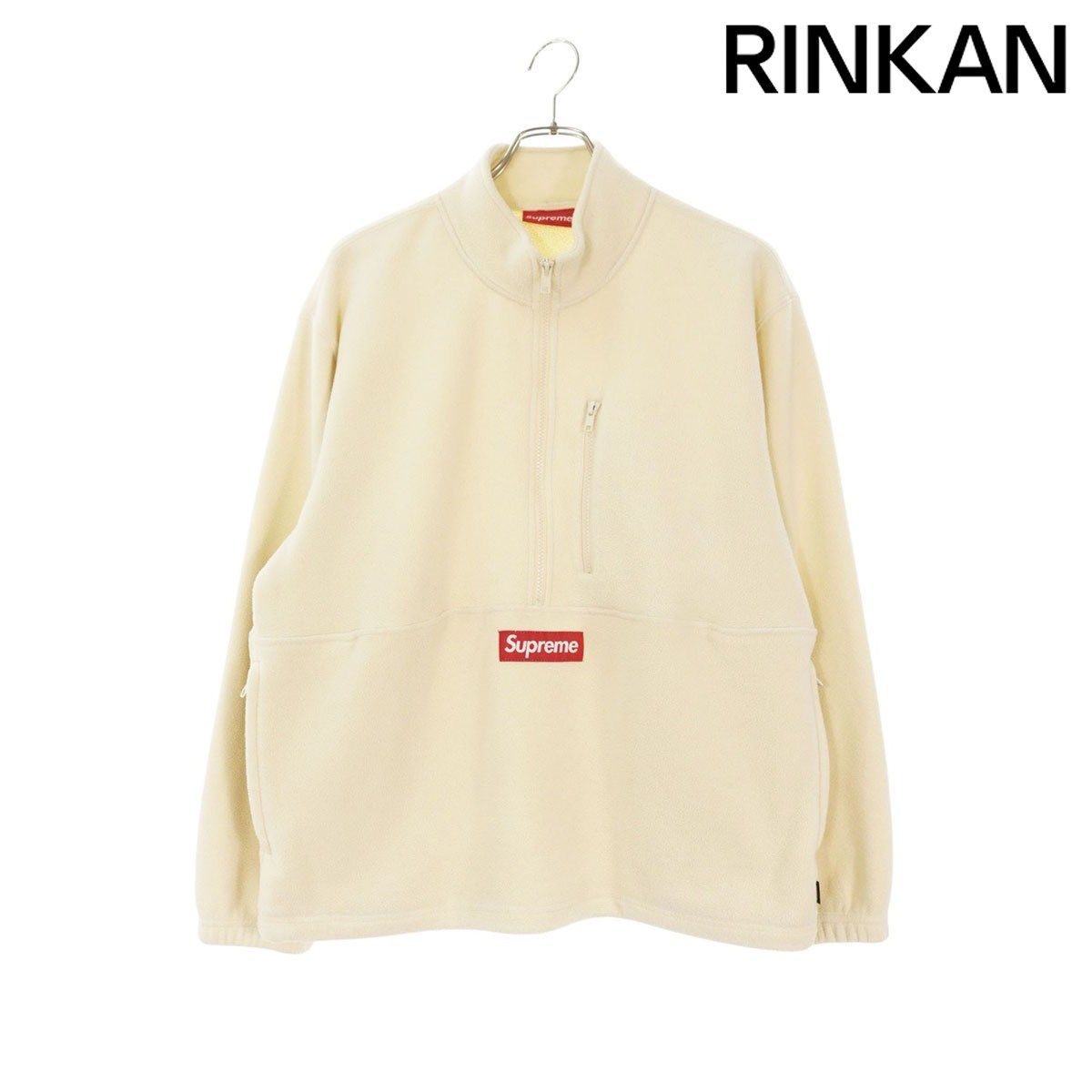 シュプリーム Polartec Half Zip Pullover ハーフジップボアブルゾン メンズ M