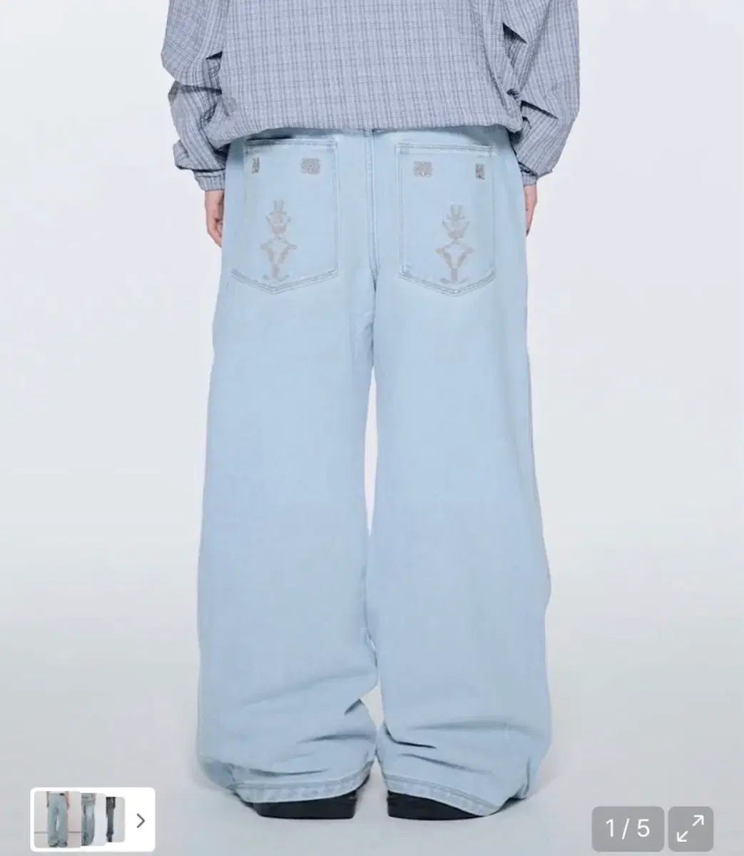 THECOLDESTMOMENT TCM ethnic denim pants L 新品