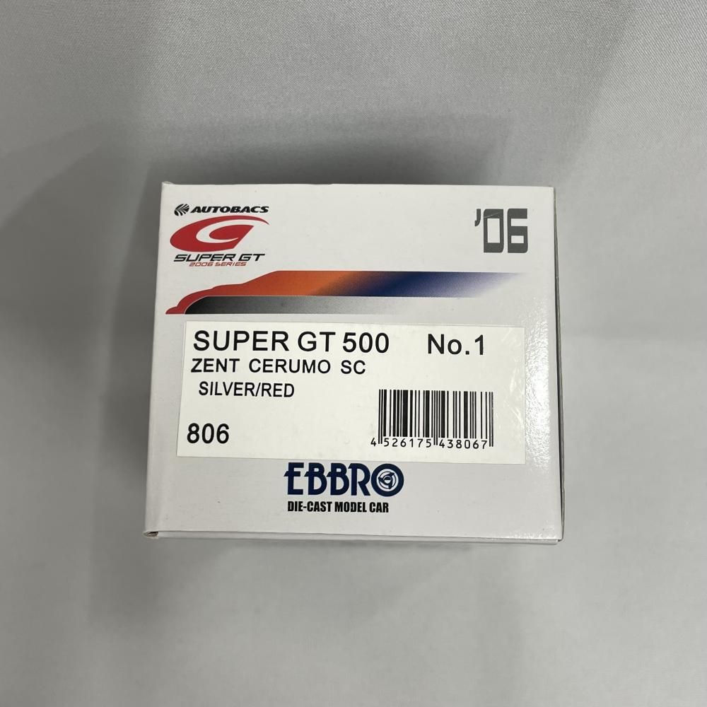 中古】ｴﾌﾞﾛ 1/43 ｾﾞﾝﾄ ｾﾙﾓ SC 2006 #1 43806 完成品[79] - メルカリ