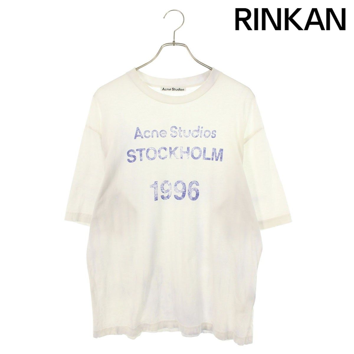 アクネストゥディオズ FN-MN-TSHI000424 1996ロゴプリントTシャツ メンズ XS