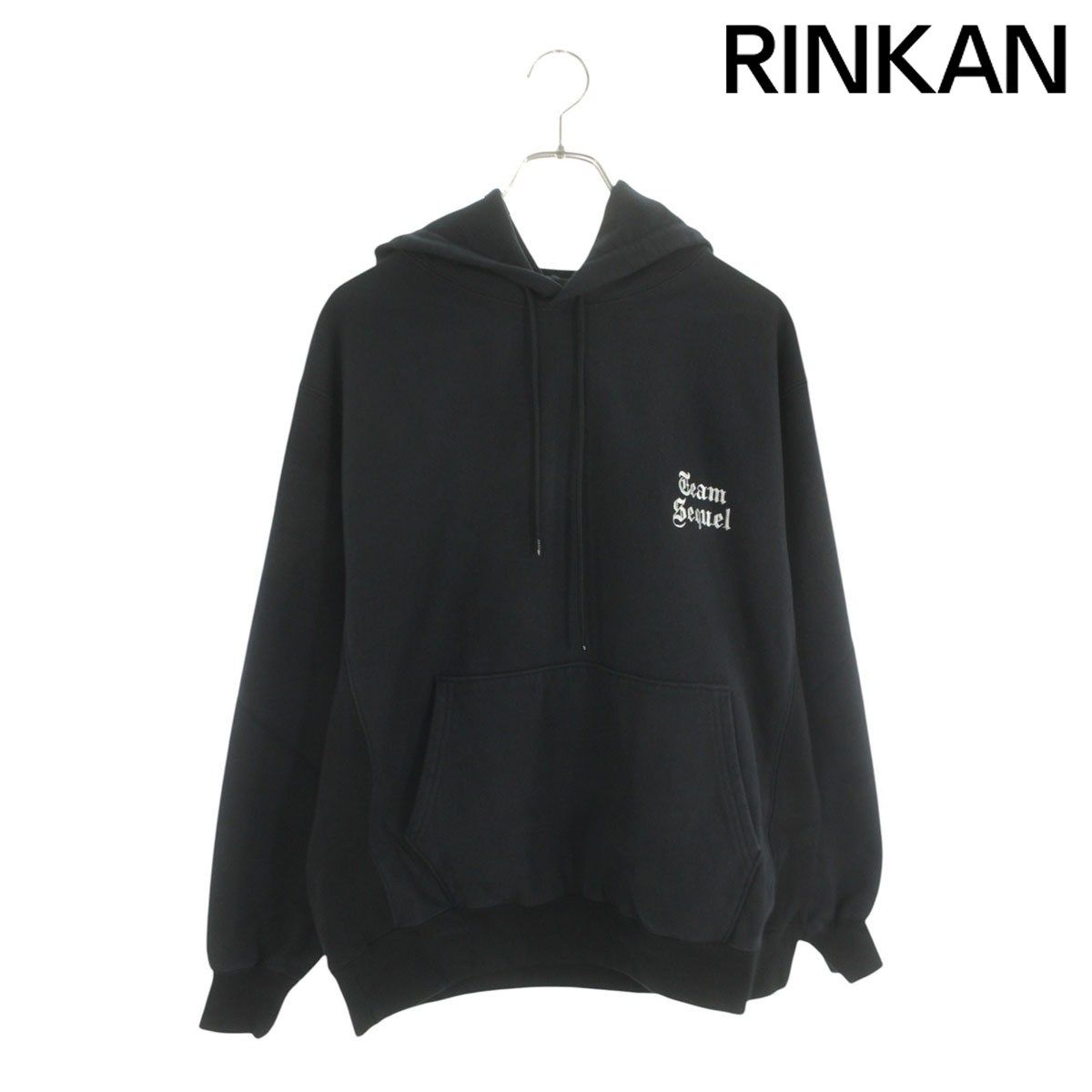 シークエル 25SS SQ-25SS-CS-08 ロゴ刺繍パーカー メンズ XL 16,222円