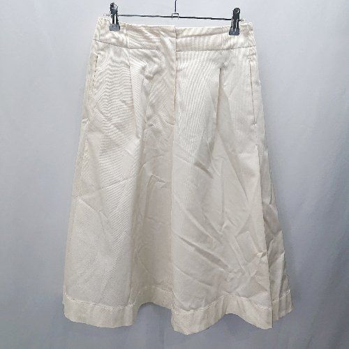 ◇ Demi-Luxe BEAMS デミルクス ビームス ワイドパンツ サイズ36 オフホワイト系 レディース E 【1406180096663】
