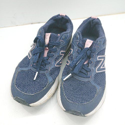 ◇ NEW BALANCE ニューバランス スニーカー サイズ23.0 ネイビー レディース E 【1406180097233】