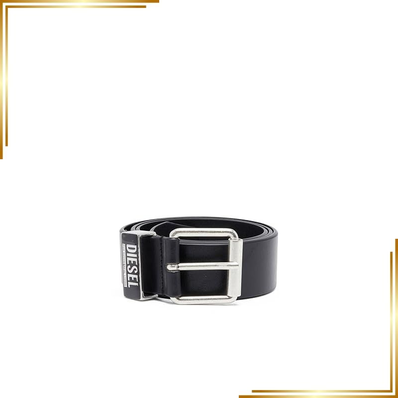 【新品】 [Diesel] [ディーゼル] メンズ ベルト B-GLOSSY LOOP 40 X09797PR227 95 ブラック T8013