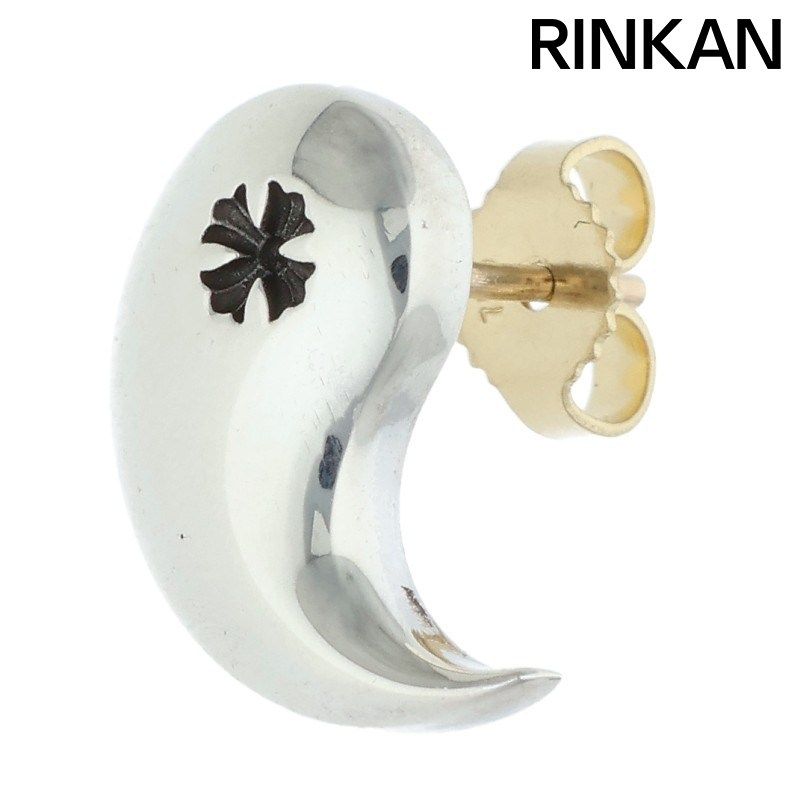 クロムハーツ YIN YANG シルバーピアス メンズ