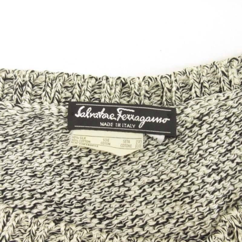 サルヴァトーレフェラガモ Salvatore Ferragamo ニット 長袖 ワイド
