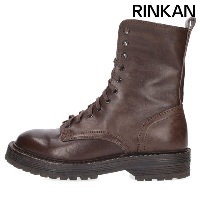 ビズビム gillespie folk leather boots レースアップレザーブーツ メンズ 9