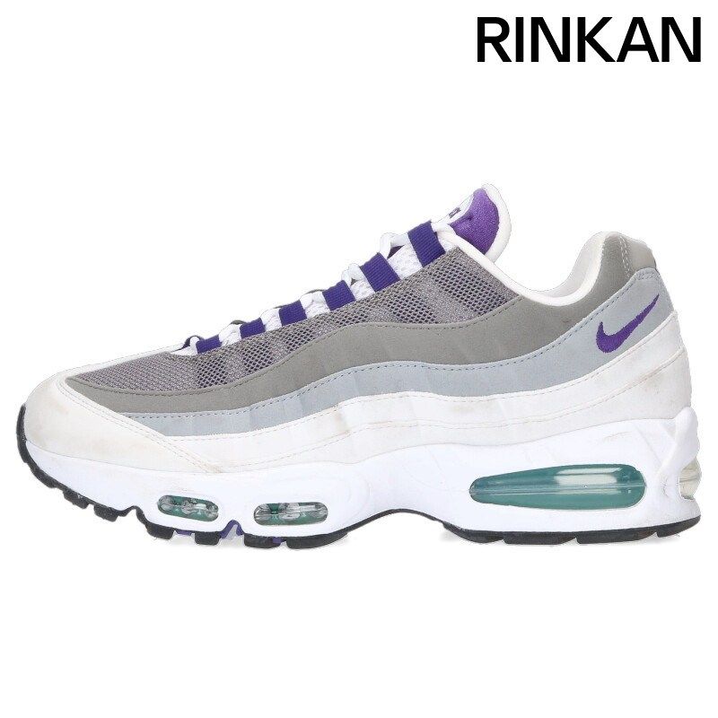 ナイキ W AIR MAX 95 BIG BUBBLE HJ5996-100 ウィメンズエアマックス95グレープスニーカー レディース 27cm