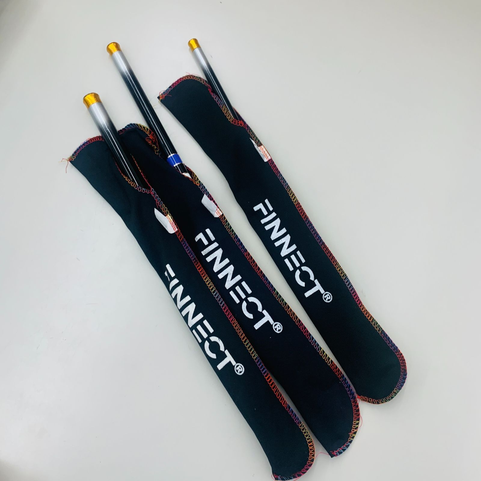 3点セット FINNECT 釣竿 釣り道具 収納 袋 ケース付き - メルカリ