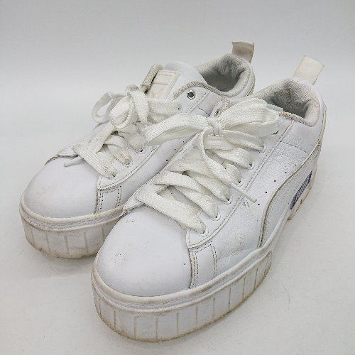 ◇ PUMA プーマ スニーカー サイズ24.0 ホワイト レディース E 【1406180106041】