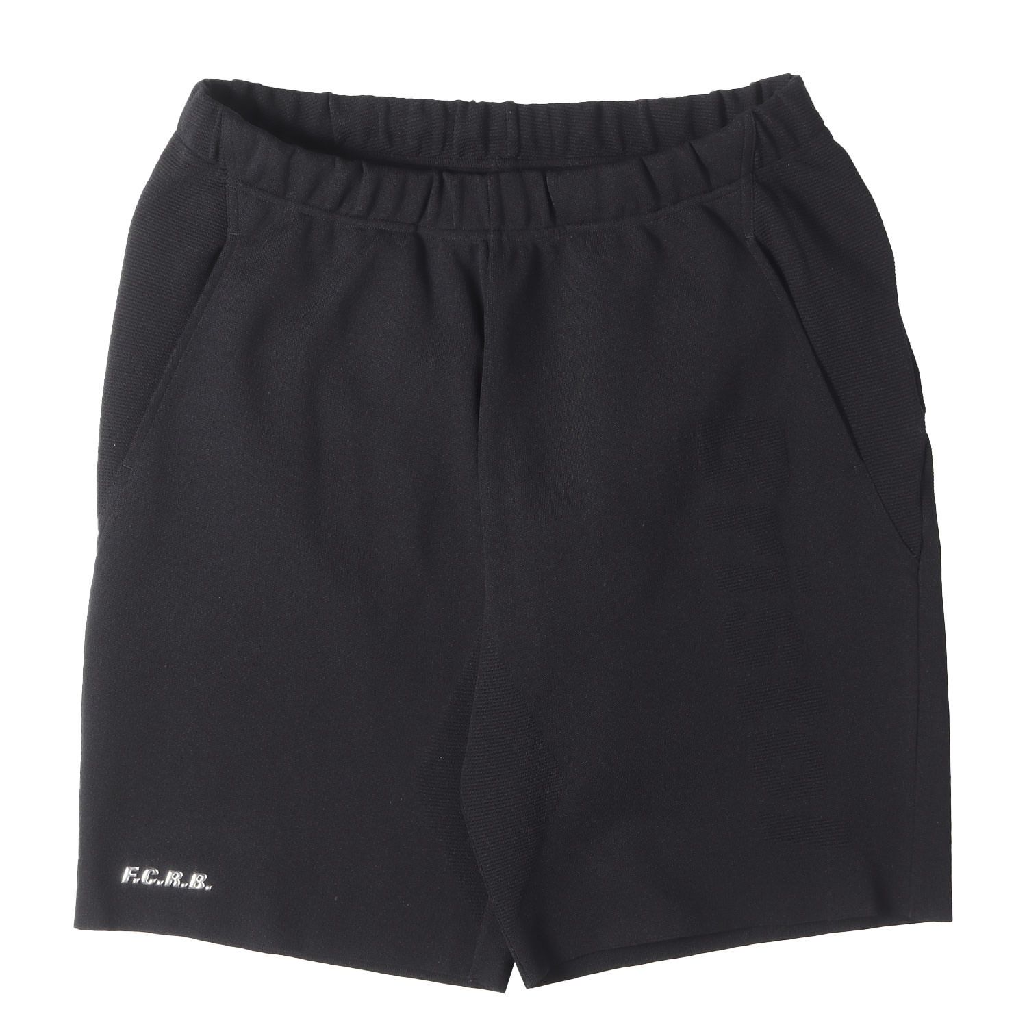 【美品】F.C.Real Bristol エフシーレアルブリストル パンツ ブラック 黒 サイズ:XL | 25SS テックニット リラックス ショーツ(TECH KNIT RELAX SHORTS) | ボトムス ショートパンツ【メンズ】【中古】