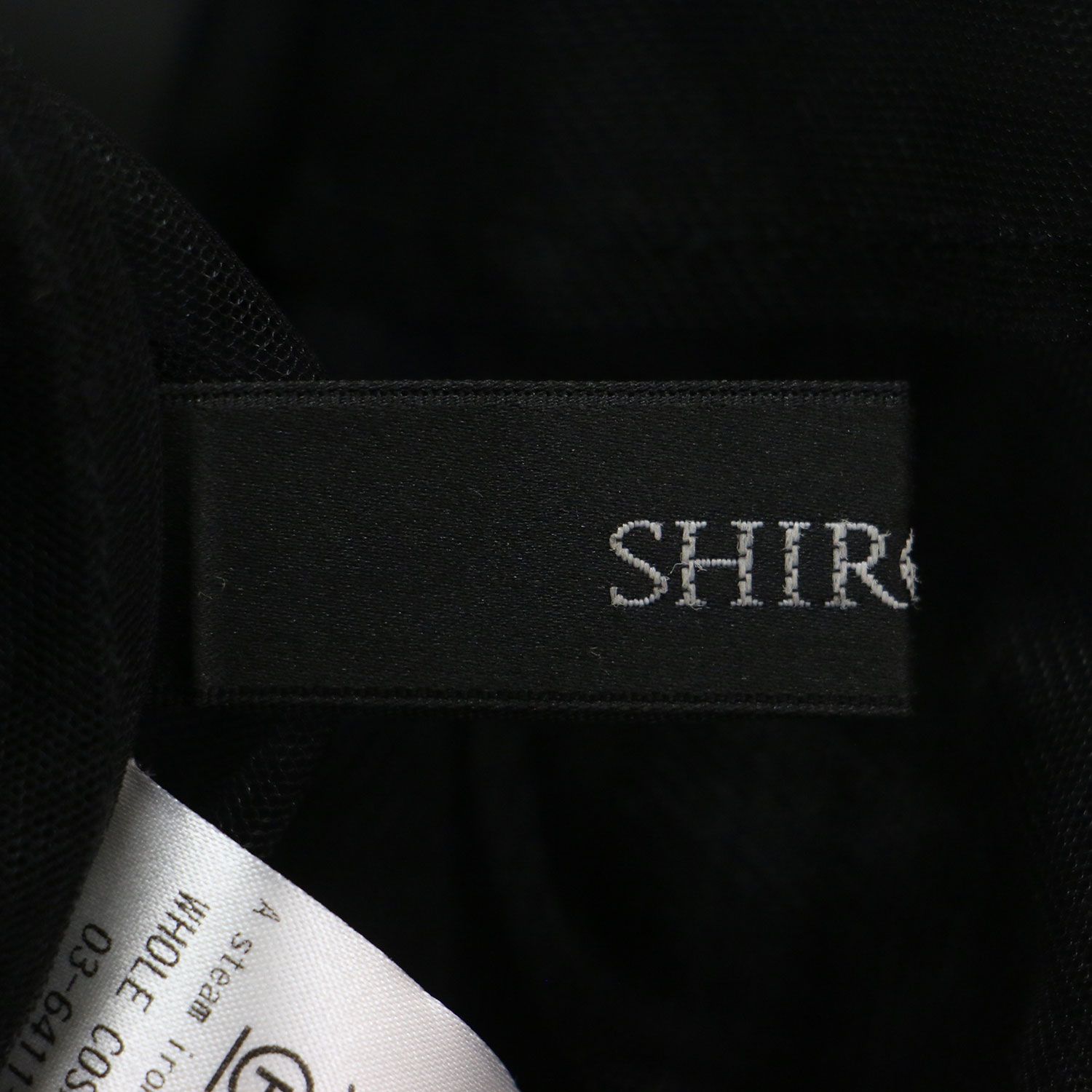 SHIROMA シロマ ワンピース ブラック 黒 サイズ:FREE | フェイクレザー 