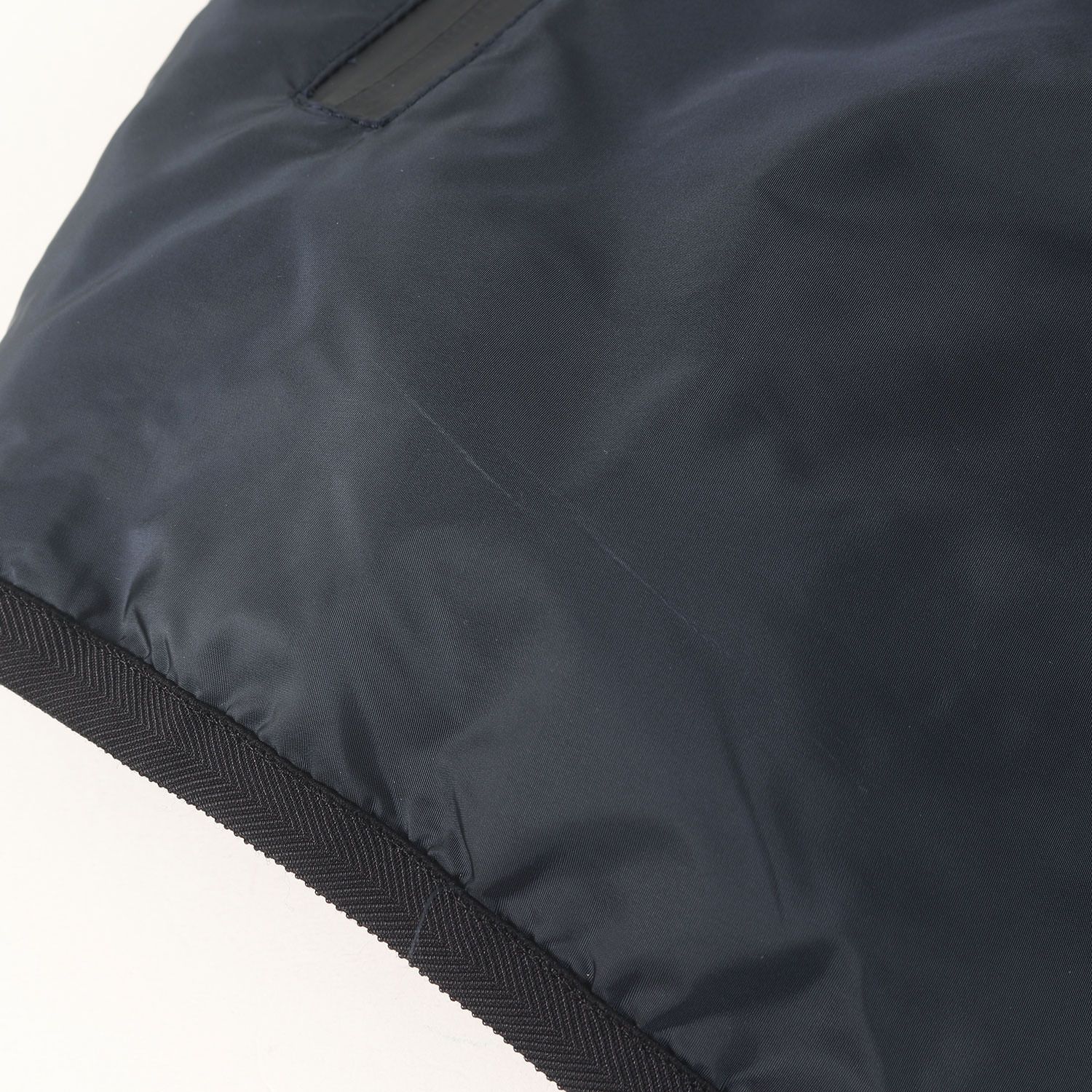 PRADA プラダ ベスト ネイビー 紺 サイズ:XL | フーデッド ナイロン コンビ スウェット ベスト | トップス【メンズ】【中古】 PRADA プラダ ベスト ネイビー 紺 サイズ:XL | フーデッド ナイロン