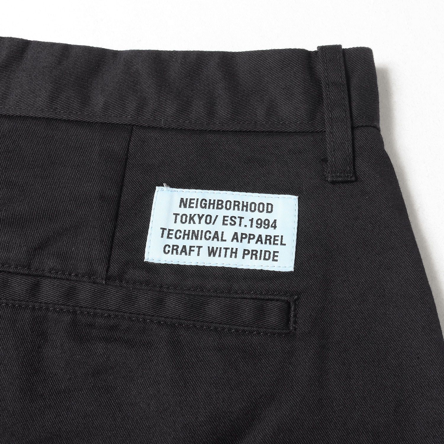 美品】NEIGHBORHOOD ネイバーフッド パンツ ブラック 黒 サイズ:M 