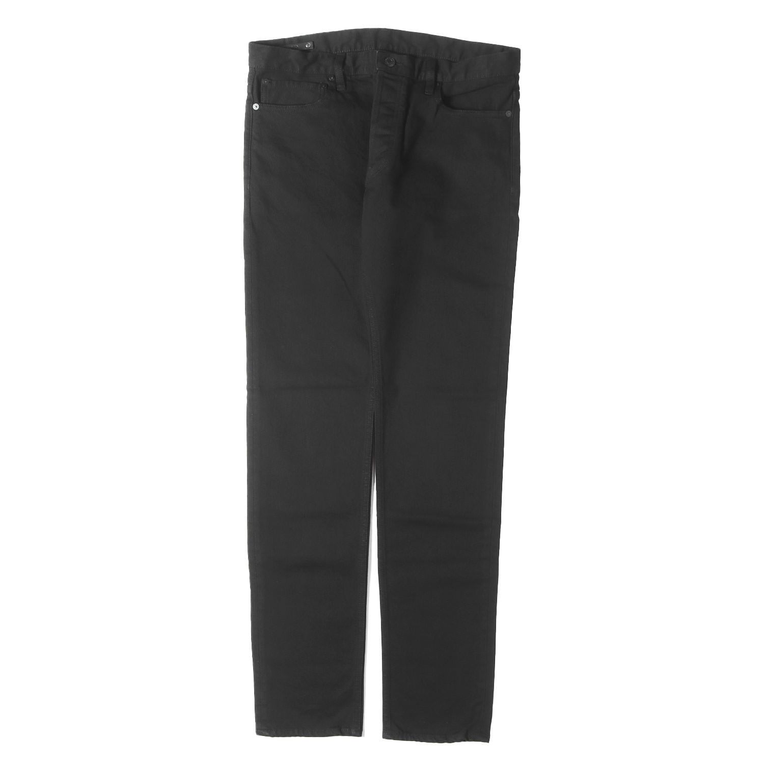 【新品】MINEDENIM マインデニム パンツ ブラック 黒 サイズ:35 | スーパースリム ストレッチ デニム スキニー パンツ (S.Slim STR OWS FPK107N) | ボトムス ジーンズ ジーパン 日本製【メンズ】