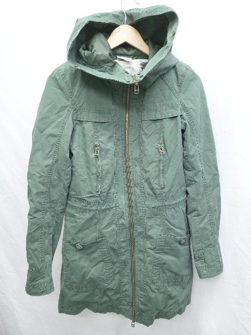 ◇ ◎ ZARA TRF ライナー付き モッズ ジャケット サイズS カーキ レディース P 【1406240000555】