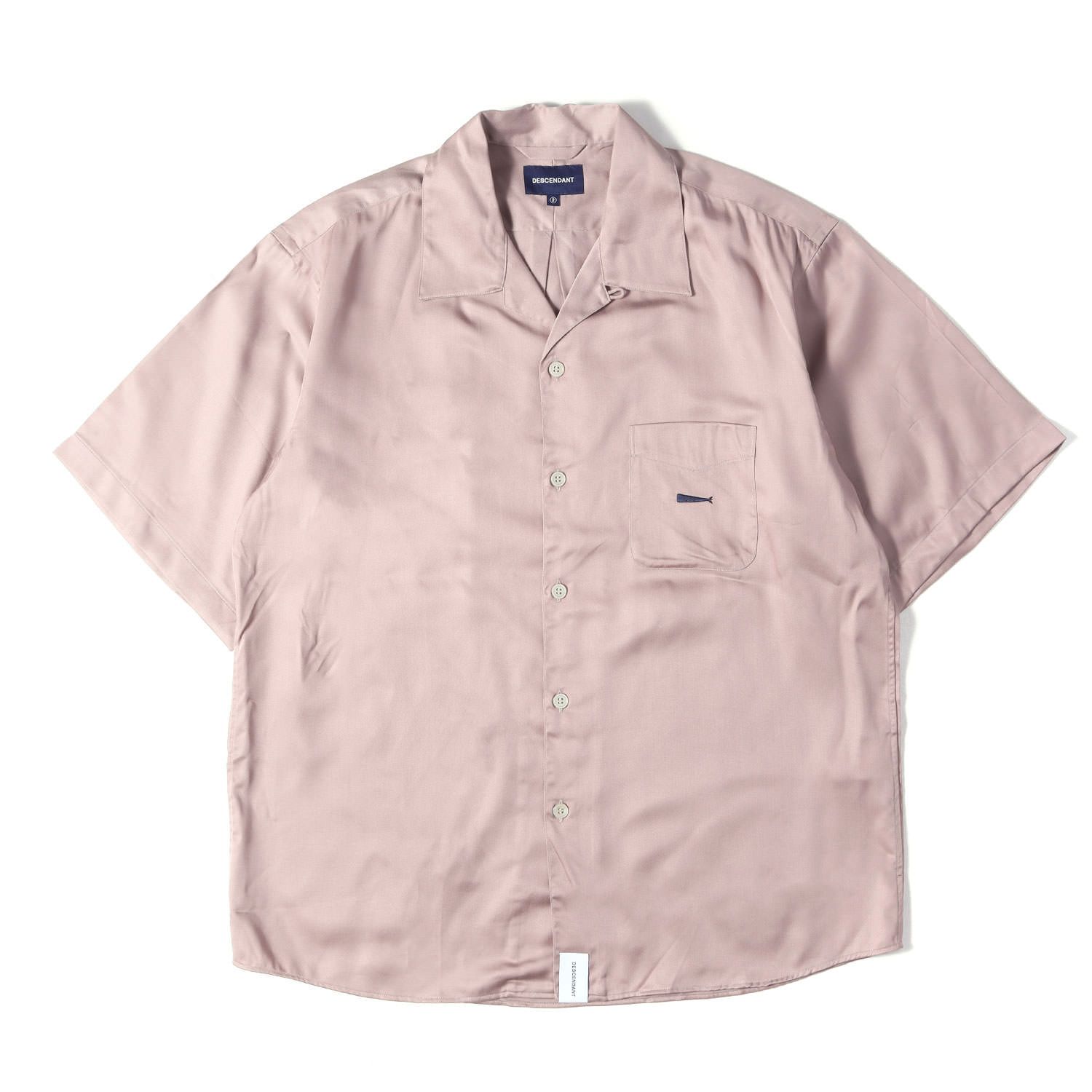 ディセンダント　シャツ 新品】DESCENDANT ディセンダント シャツ ピンク サイズ:2 | 21SS ワン