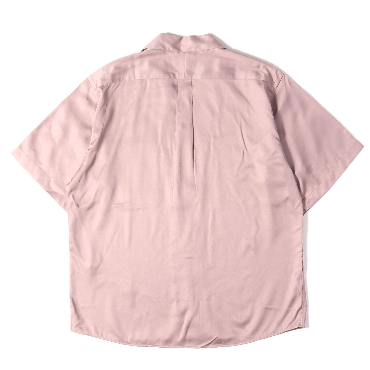 新品】DESCENDANT ディセンダント シャツ ピンク サイズ:2 | 21SS ワン