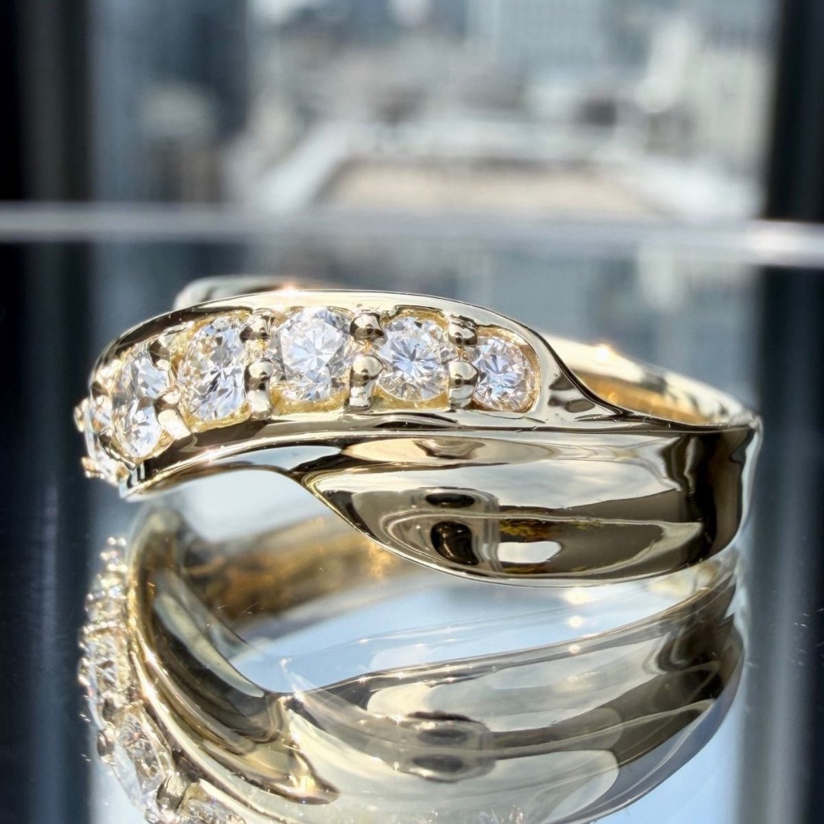 モニッケンダム K18 ダイヤモンド0.53ct リング - メルカリ