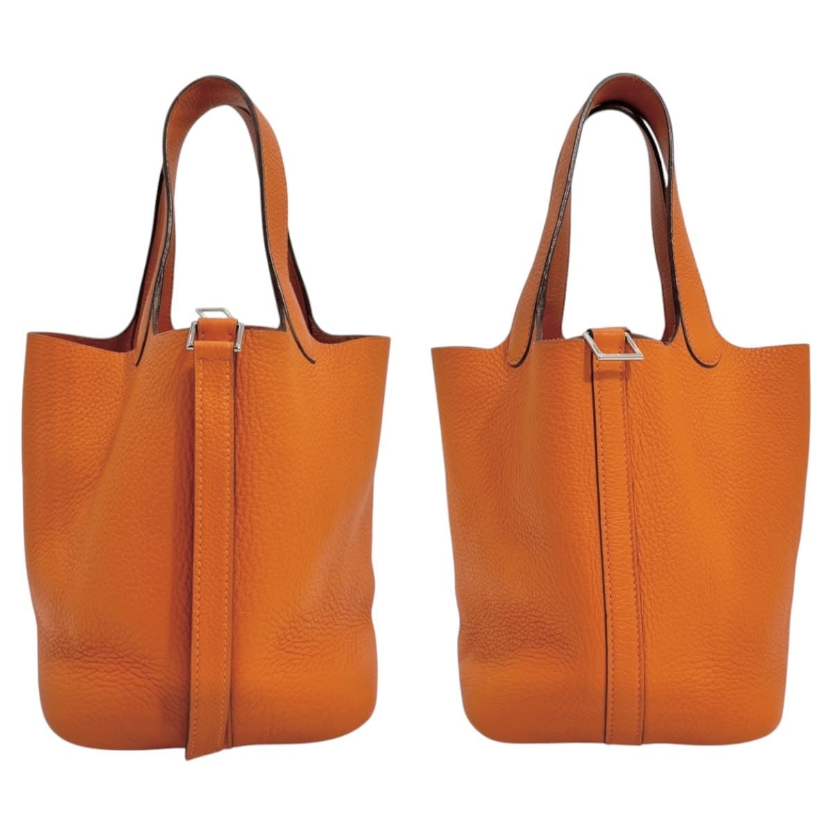 HERMES エルメス ピコタンPM ハンドバッグ トリヨンクレマンス 