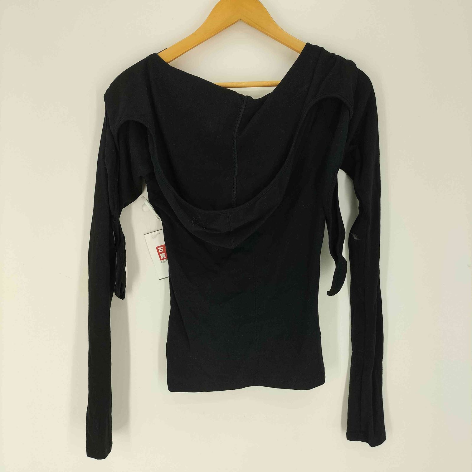 クラネ CLANE 25AW BOW TIE HOODED CUT TOPS ボウタイ フーデッド