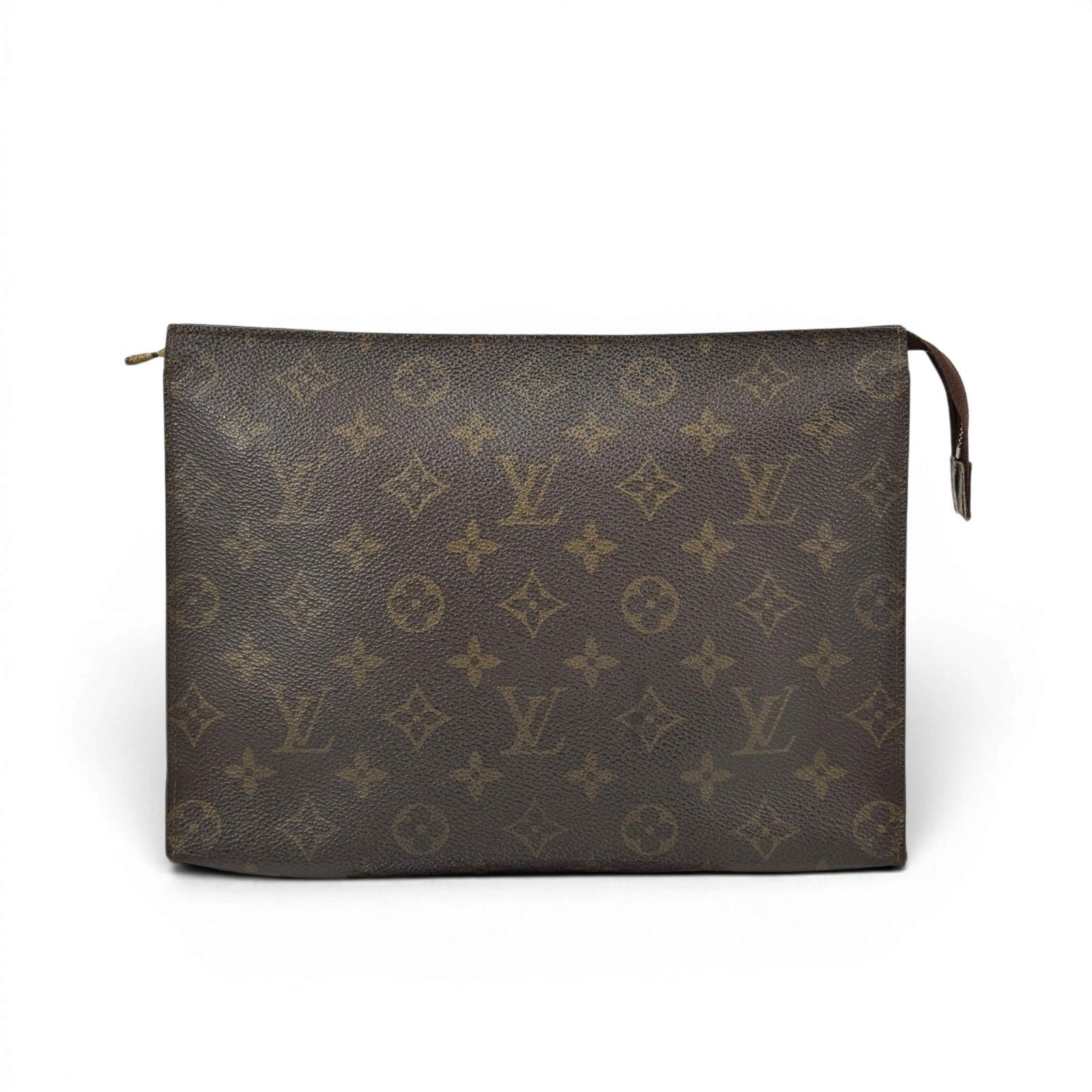 LOUIS VUITTON ポシェット・トワレ25 モノグラム 旧型 ジップ クラッチバッグ M47542
