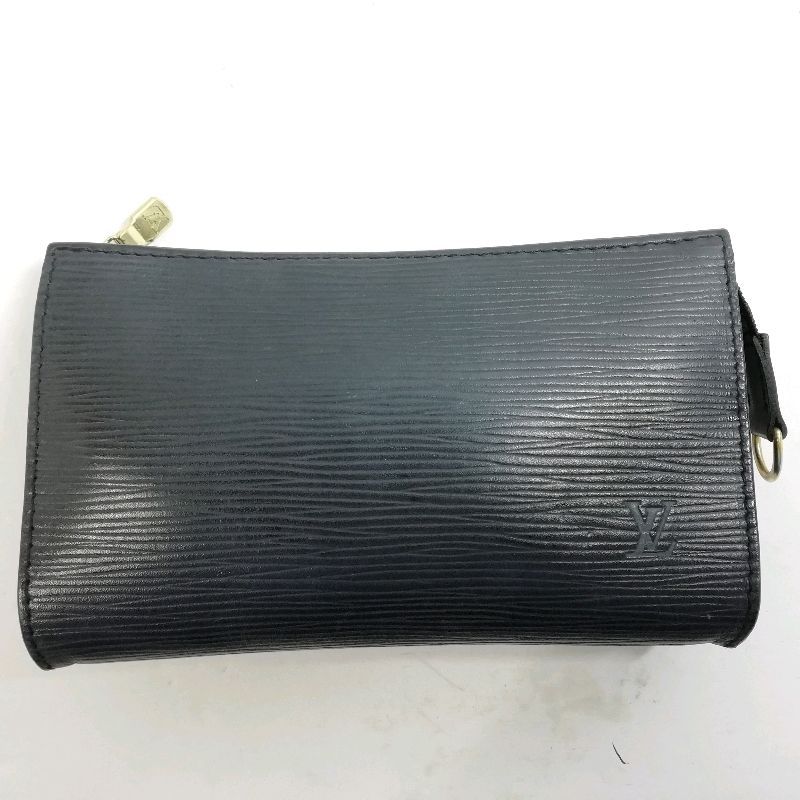 【中古】LOUIS VUITTON エピ ノワール プチ・バケット付属のポーチ