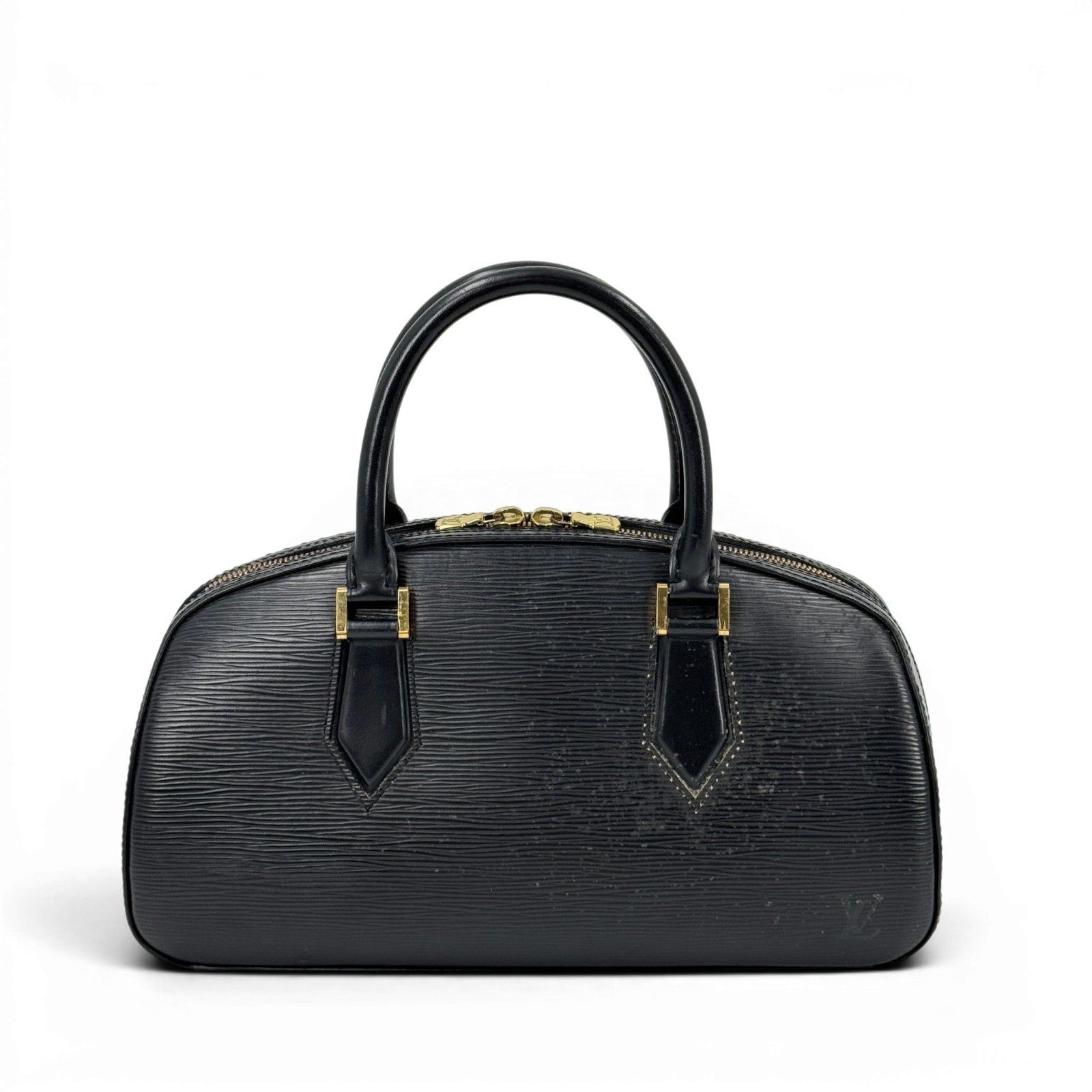LOUIS VUITTON ジャスミン エピ ブラック レザー ハンドバッグ M52782