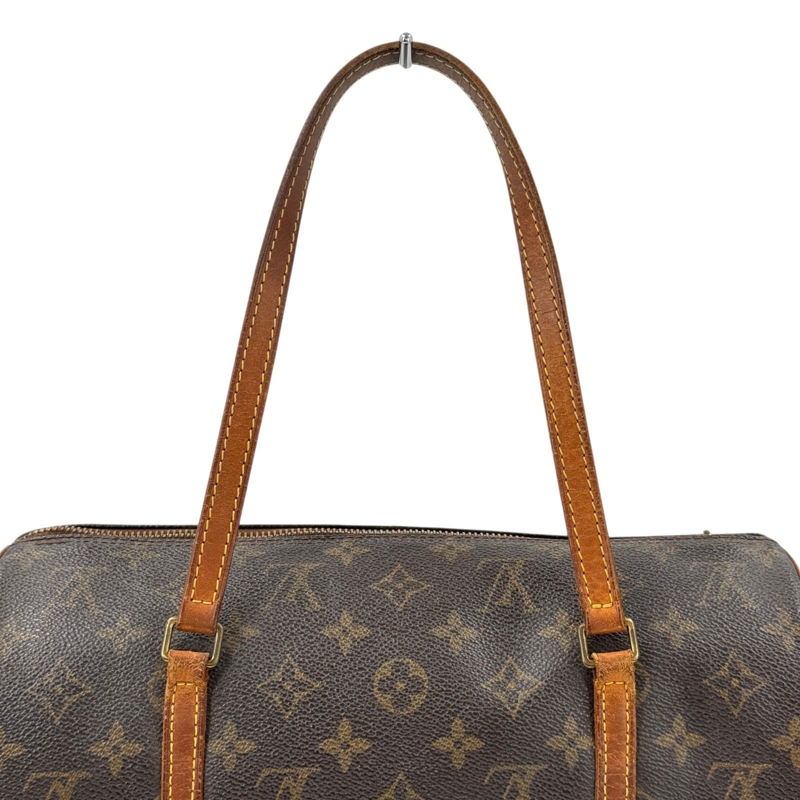 LOUIS VUITTON パピヨン30 モノグラム 旧型 筒形 ハンドバッグ M51385 
