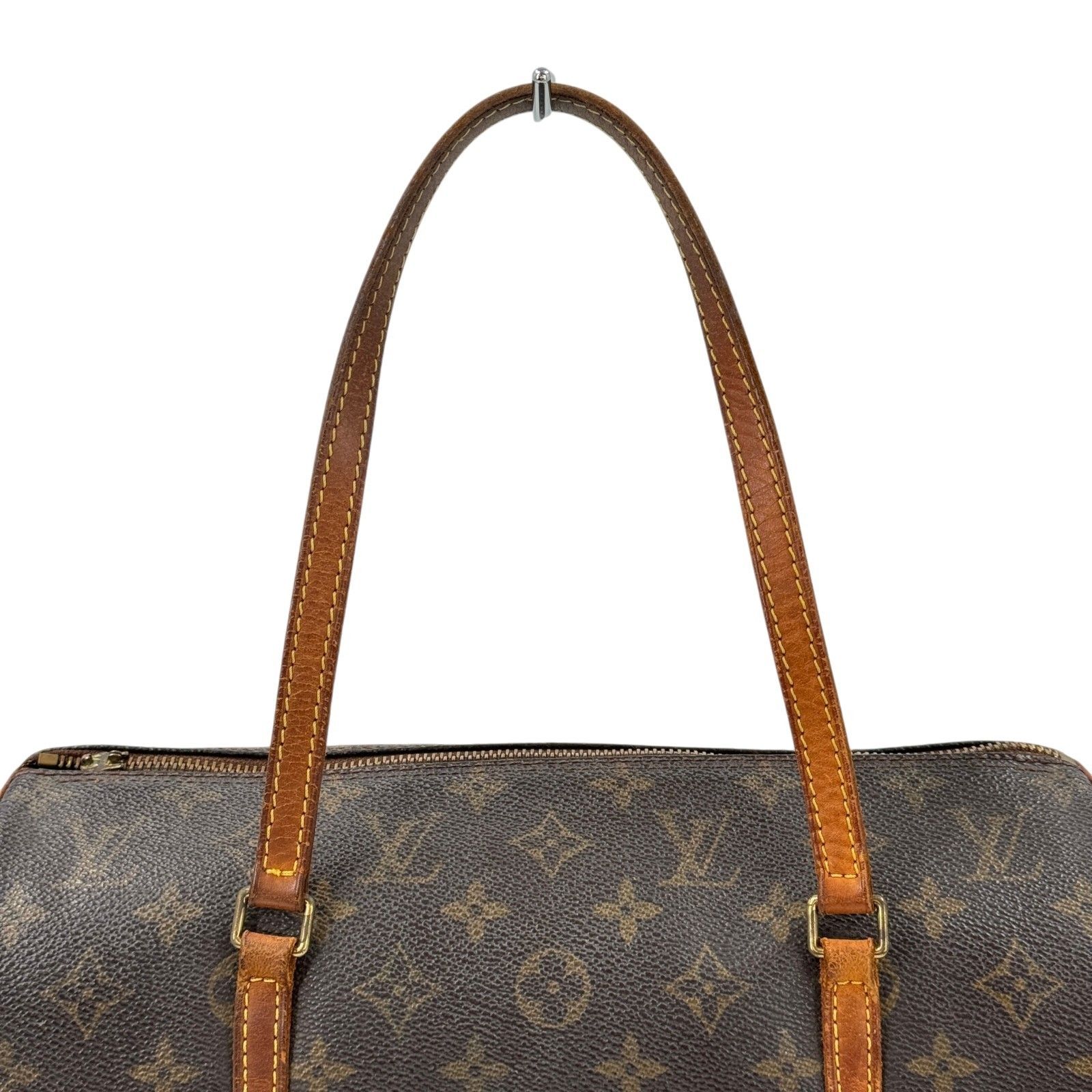LOUIS VUITTON パピヨン30 モノグラム 旧型 筒形 ハンドバッグ M51385 