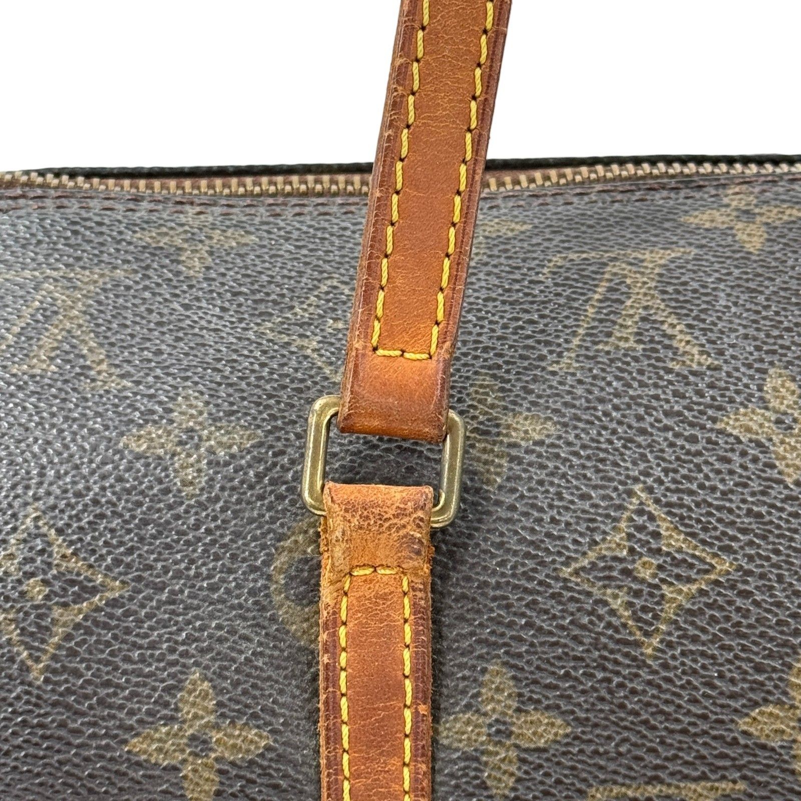 LOUIS VUITTON パピヨン30 モノグラム 旧型 筒形 ハンドバッグ M51385 