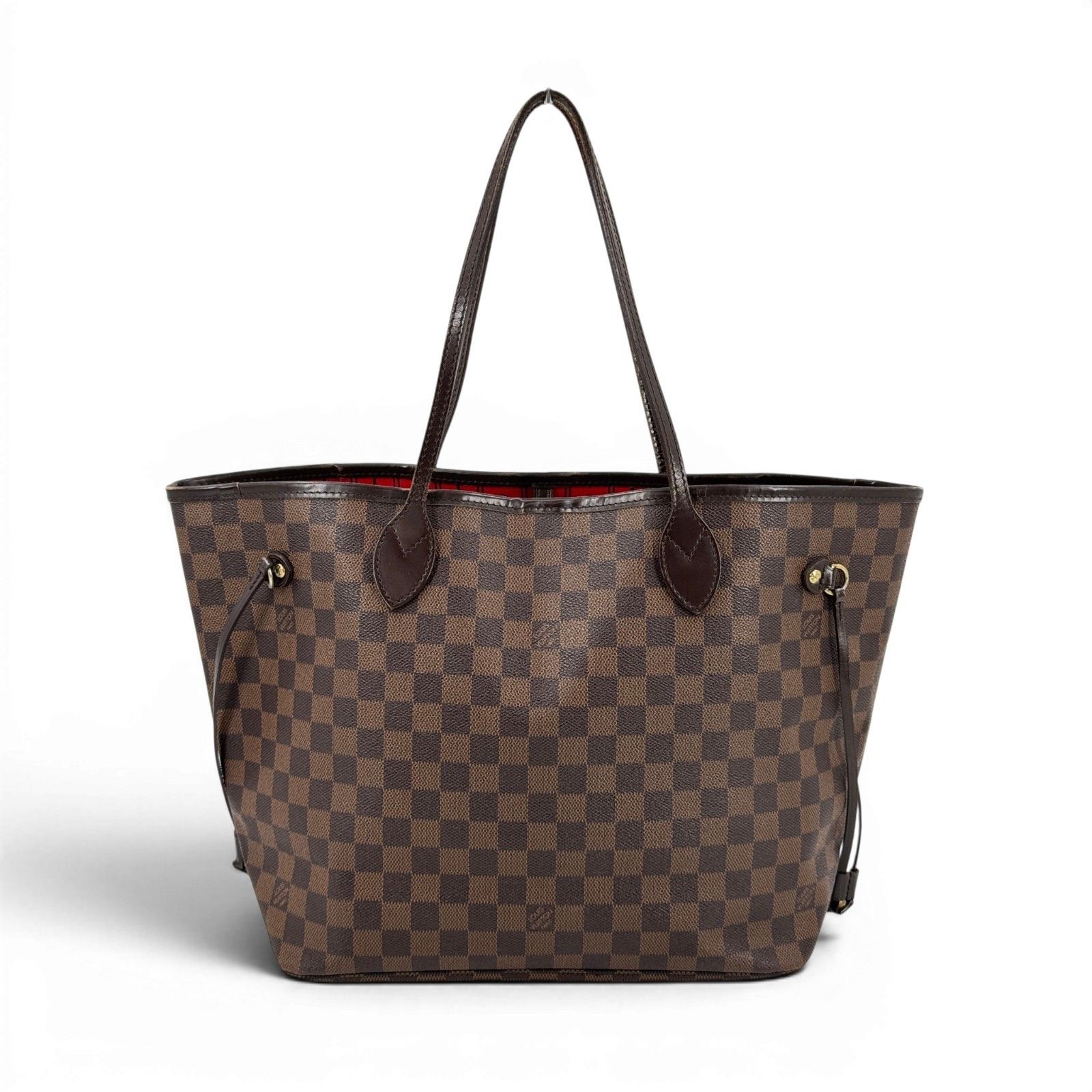 LOUIS VUITTON ネヴァーフルMM ダミエ・エベヌ ブラウンキャンバス ショルダーバッグ N51105 68,750円