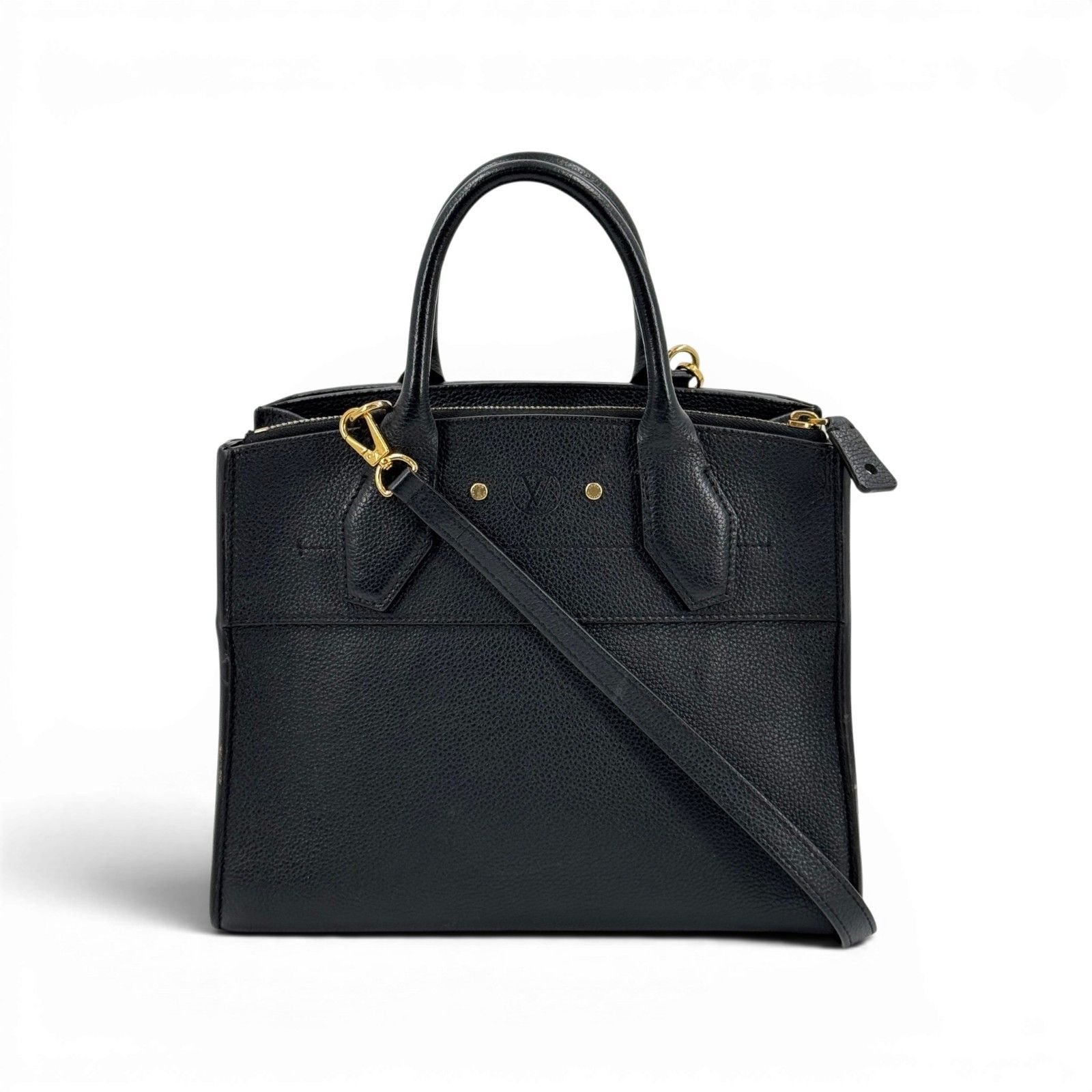 LOUIS VUITTON シティスティーマーPM グレインカーフレザー ブラック 2WAY M51028