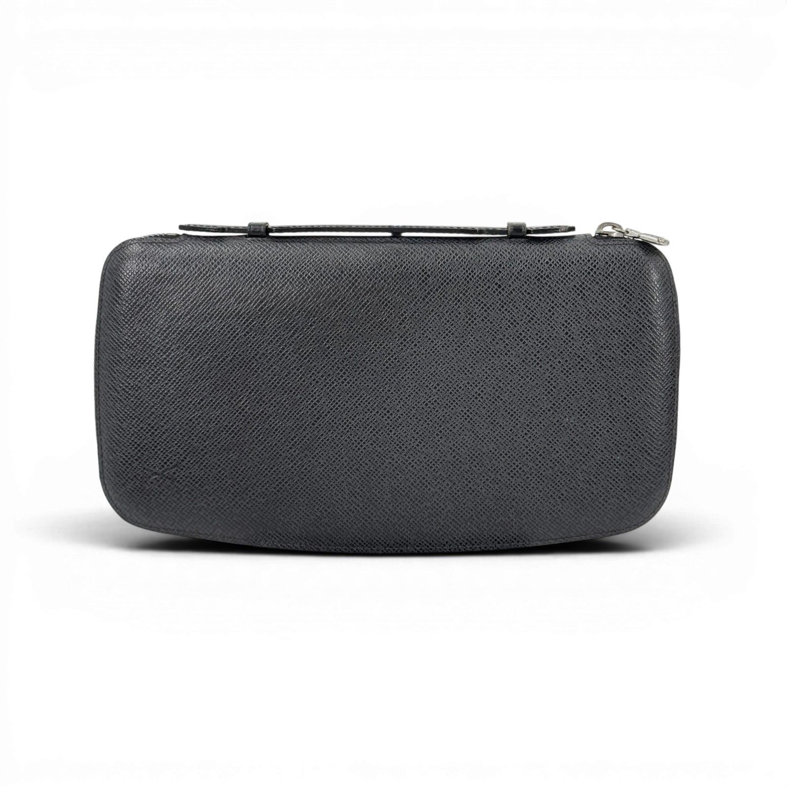 LOUIS VUITTON オーガナイザー アトールタイガレザー ノワール ラウンドジップクラッチウォレット M30652