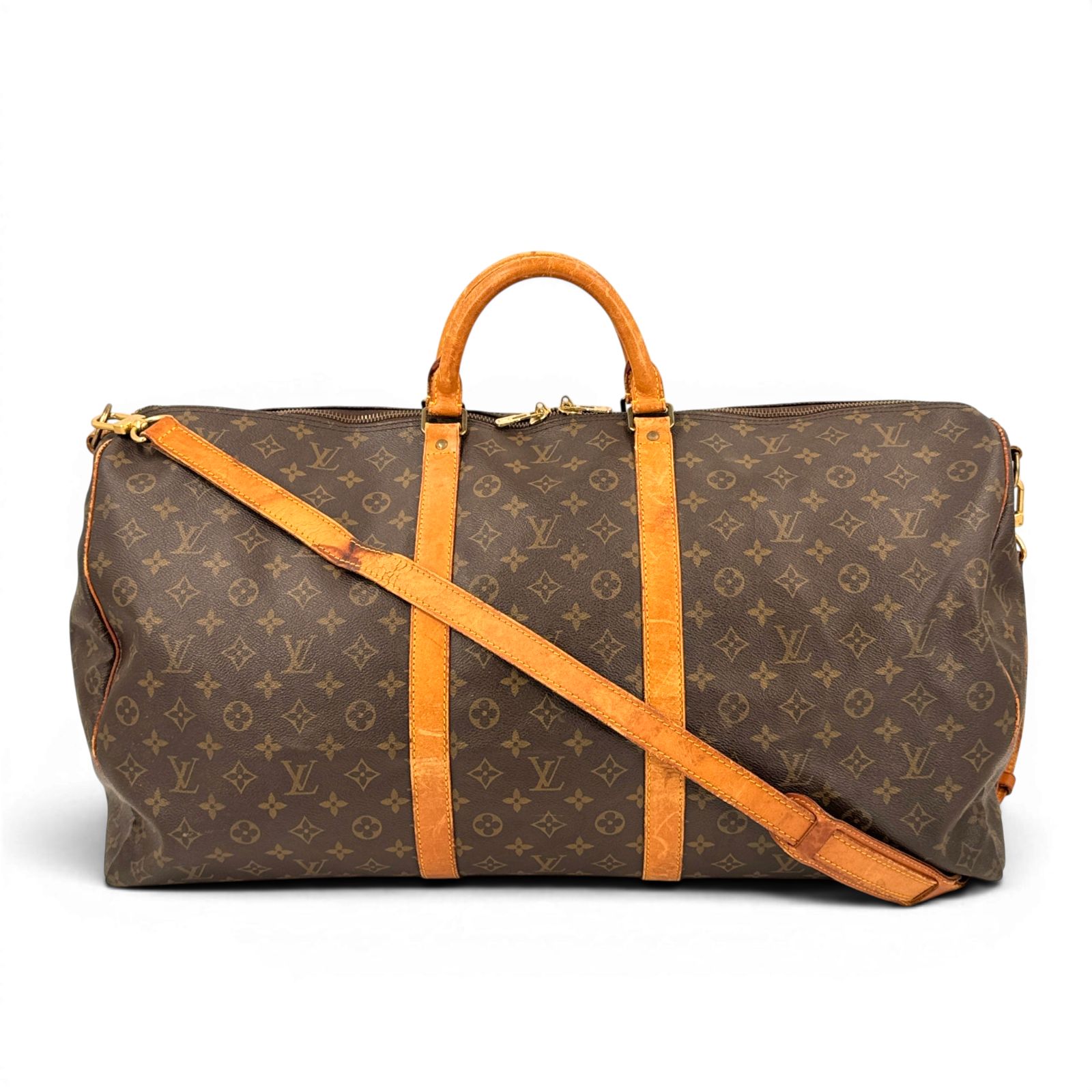 LOUIS VUITTON キーポル バンドリエール60 モノグラム 旧型 ボストンバッグ M41412 41,210円