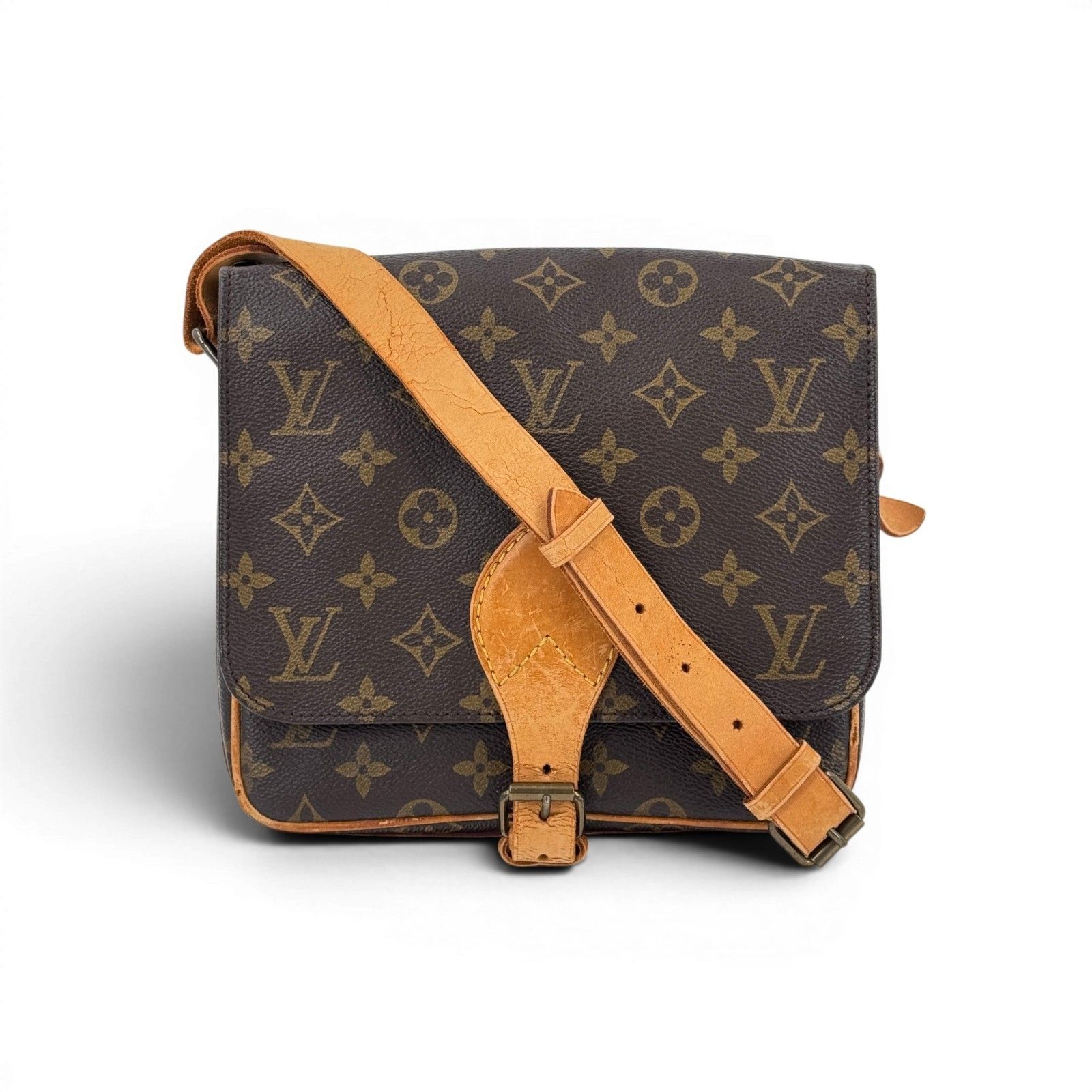 LOUIS VUITTON カルトシエールMM モノグラム 旧型 ショルダーバッグ M51253