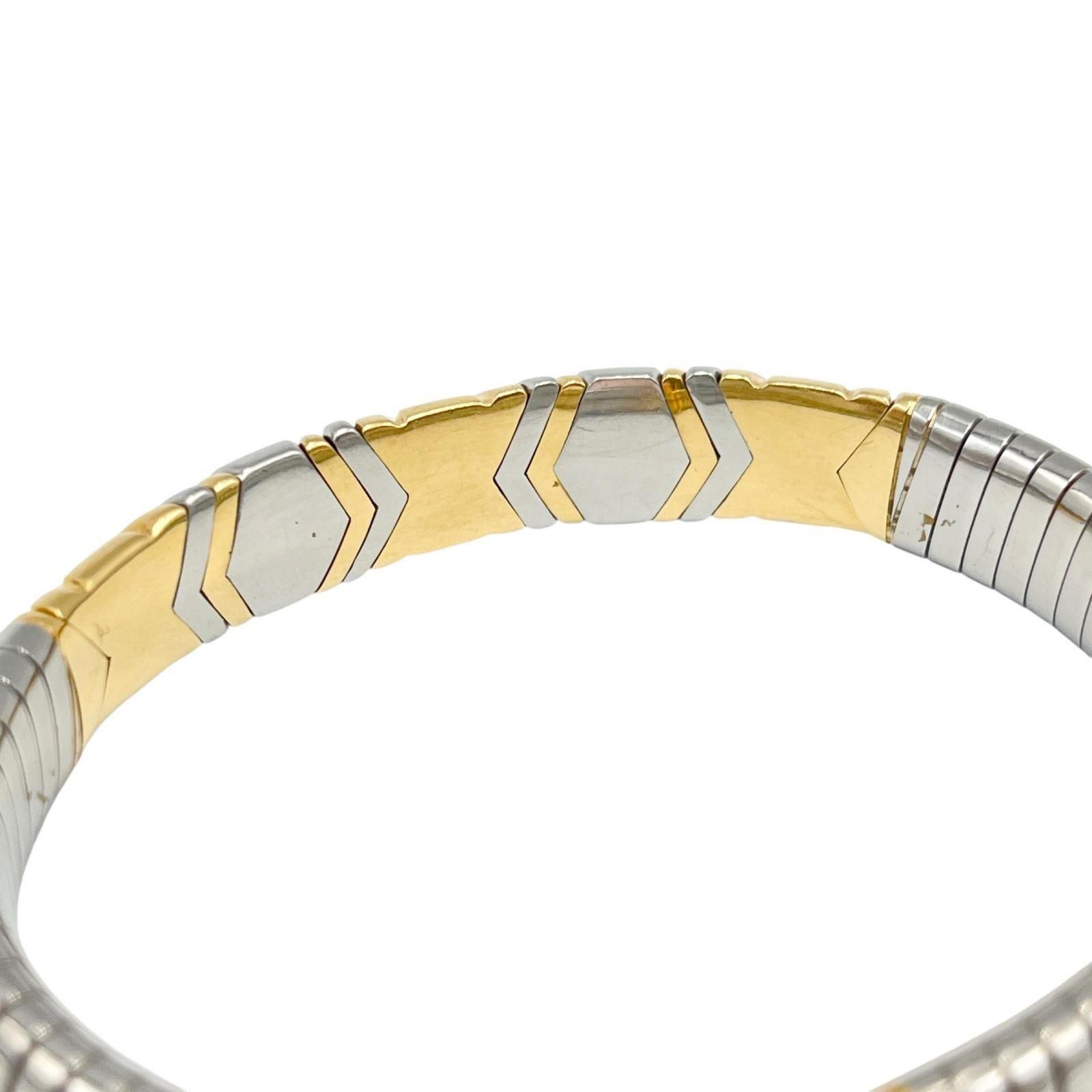 ブルガリ BVLGARI バングル アルベアーレ ステンレススチール/K18 